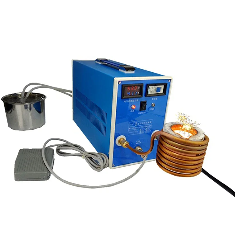

4/6KW High Frequency Induction Heating Machine Metal Heater 220V Silver Gold Smelting Furnace Quenching And Annealing Equipment
