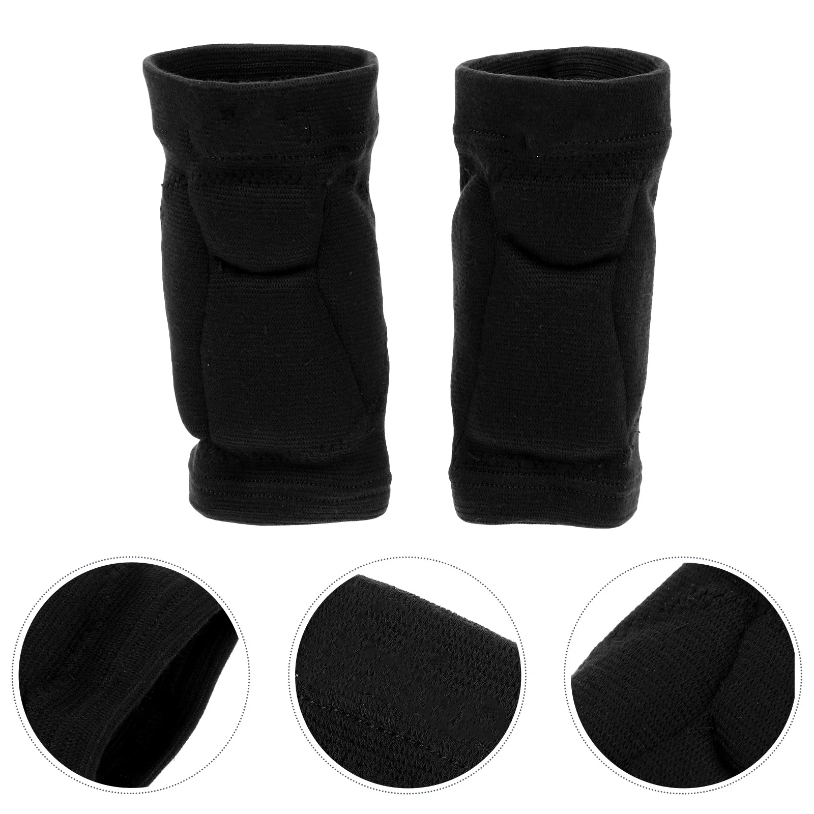 

1 Pair Elbow Brace Sponge Sleeve Lightweight Breathable Sports Support For Tennis Basketball Running Men Women Black