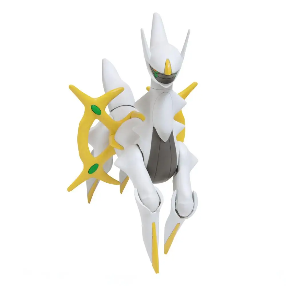 Bandai Pokémon Original Arceus ​ ​   Anime figura de ação montagem modelo brinquedos modelo colecionável ornamentos presente para crianças