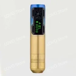 tattoo Stroke Length 4.0mm gradients color P2S rechargeable battery  machine wireless with 1800mAh power pack