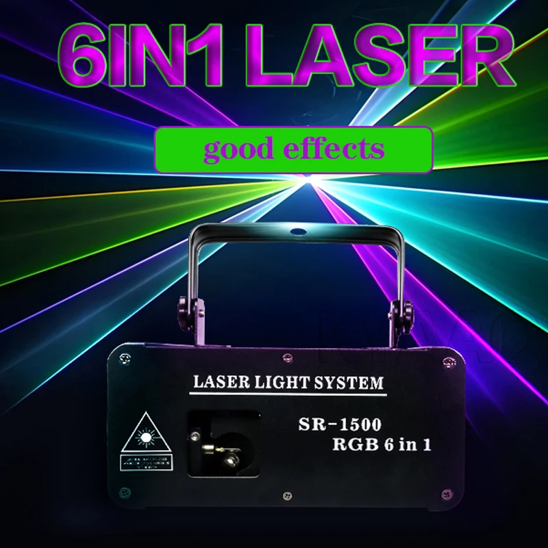 Imagem -06 - Iluminação de Palco com Controle de Voz para Decoração de Casamento Projetor 3d Luzes de Discoteca de Aniversário 2000mw Laser Rgb Dmx Transporte Rápido