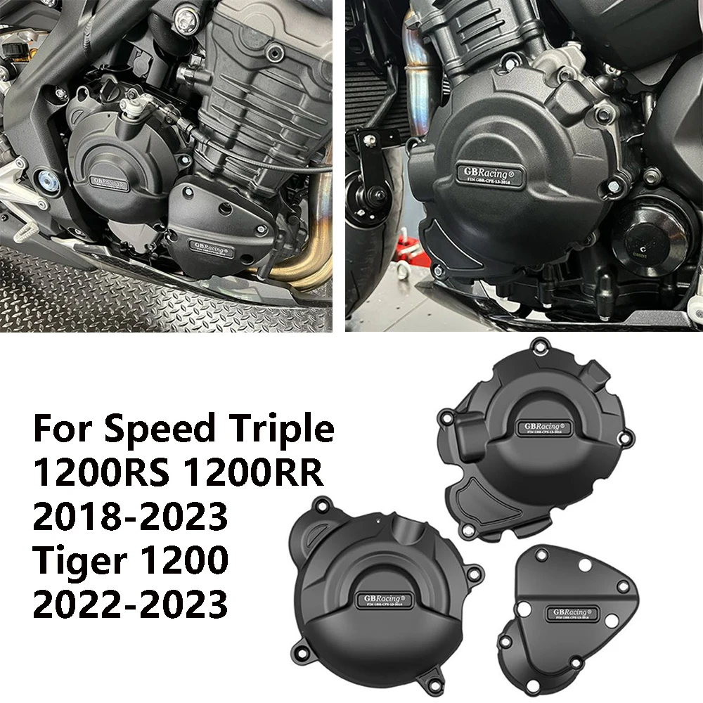 

NEW 1200RR RS SECONDARY ENGINE COVER SET 2021-2022 Motorcycles Engine Cover Protection FOR TRIUMPH SPEED TRIPLE 1200RR & 1200RS