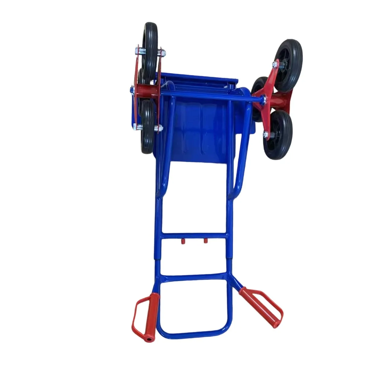 Stair Climbing Hand Truck 200 Kg Heavy Duty 6 Wheel Sack Truck Cargo Trolley
