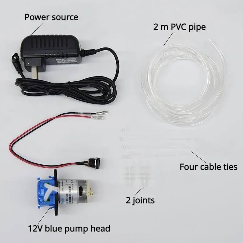 Mały Mini perystaltyczny DC 12V mikro pompa zastrzykowa pompa cieczy odwracalny pomiar laboratoryjny w akwarium