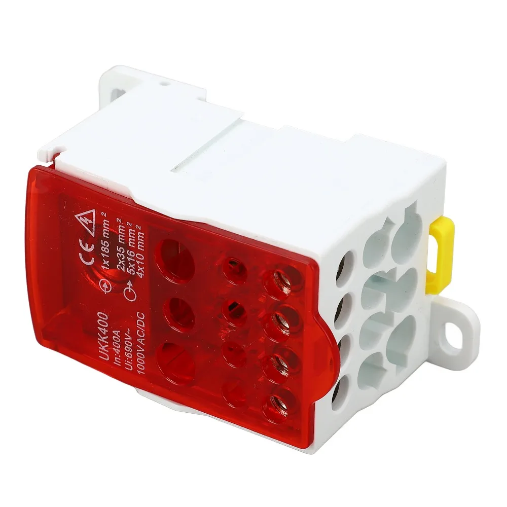 

Распределительная коробка клеммной колодки 690 В, 400 А, красный, синий, желтый, зеленый, универсальная распределительная коробка основной линии распределения питания