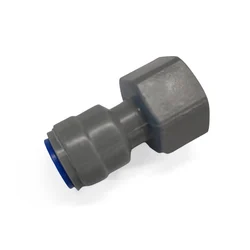 KegLand-Conector de manguera de plástico para cerveza, accesorio de conexión rápida de 9,5 MM(3/8) a 1/2 