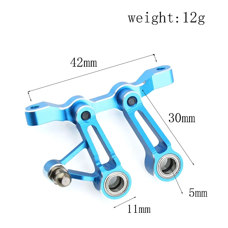 RC Car Metal Steering Assembly for Tamiya XV02 XV-02 1/10 RC Car Upgrade Parts Accessories