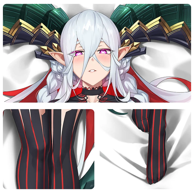 Anime Fate/Grand Order Tiamat Dakimakura Cosplay 2WAY Hing Body Pillow Case Japanese Pillowcase Cushion Cover SF