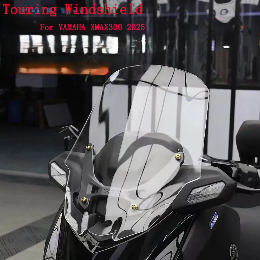 

New Motorcycle Accessories Wind Deflector For YAMAHA XMAX 300 2025 Windscreen Windshield 2 Color XMAX300