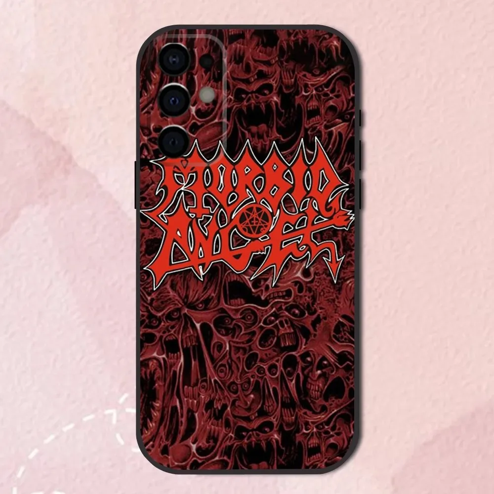 Morbid-Angel  Phone Case For Samsung S25,S24,S21,S22,S23,S30,Ultra,S20,Plus,Fe,Lite,Note,10,9,5G Black Soft Shell