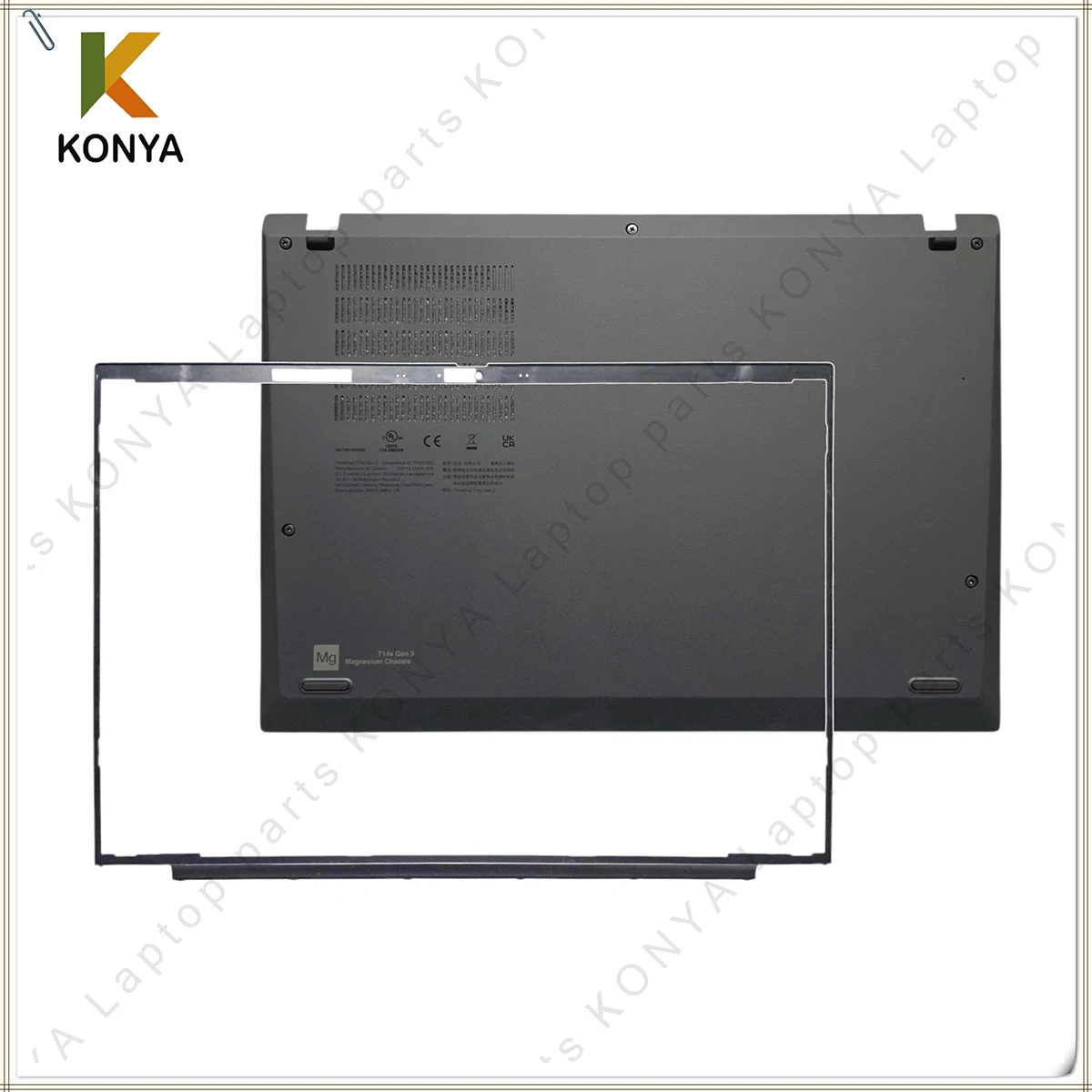 New Original For Lenovo Thinkpad T14S Gen 3 Series Laptop LCD Back Cover/Front Bezel/Palmrest/Bottom Case/Parts