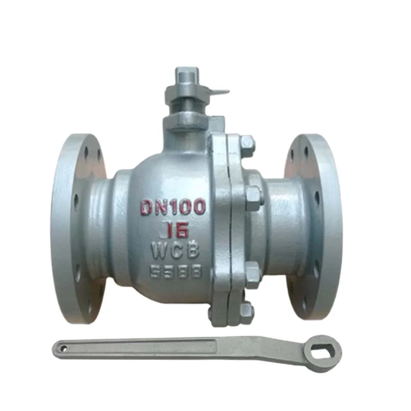 Q41H-16C Flange Connection Stainless Steel Seal Hard Seal WCB Ball Valve