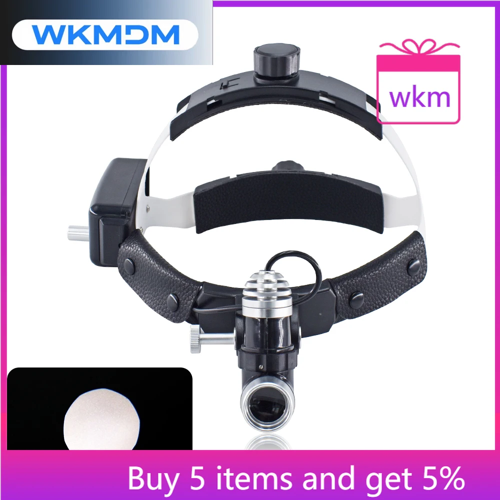 Hot Sale 5W Ent Medical Led Light Oral Clinical Surgery Doctor Head Lamp Surgical Headlamp den tistry Headlight