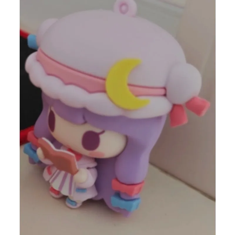 Anime Touhou Project Patchouli Knowledge Cosplay Figurine de dessin animé Porte-clés Modèles de figurines Kits de modélisme Kits de garage
