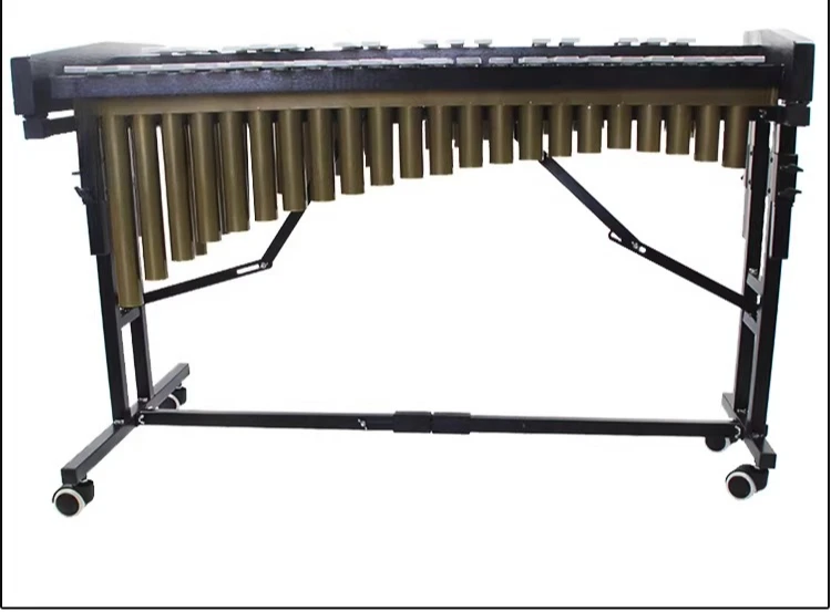 Marimba de Aluminio de 37 Tonos, Instrumento de Percusión Orff para Bandas, Enseñanza y Presentaciones, Paquete de Vibrafonía