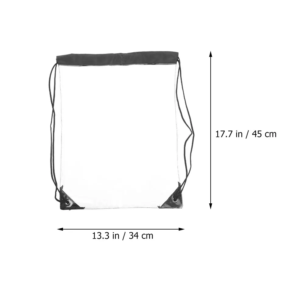 

Waterproof Pvc Drawstring Wash Toiletry Organizer Travel Pouch Portable Storage Bag For Camping Beach Hiking School