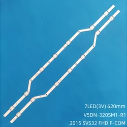 LED backlight strip for 2015 SVS32 FHD F-COM 7LEDS REV1.3 V5DN-320SM1-R2 R1 R3 UN32J4000 UE32M5000 UE32J5200 UE32J5270 UE32J5250
