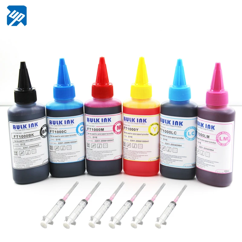 6 x 100ML Refill Ink kit for epson P50 PX650 PX700 PX800 PX710 PX720 PX810 PX820 R265 R285 R360 RX560 RX585 1400 1430 