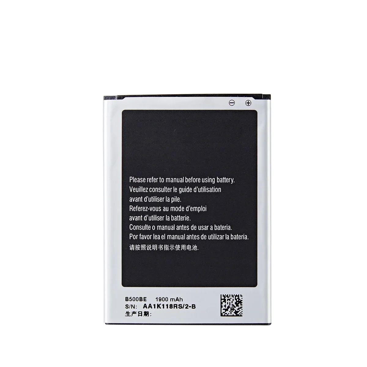 Nueva batería B500BE 1900mAh para Samsung S4 mini I9190 i9192 I9195 I9198 baterías de repuesto con NFC 4 pines