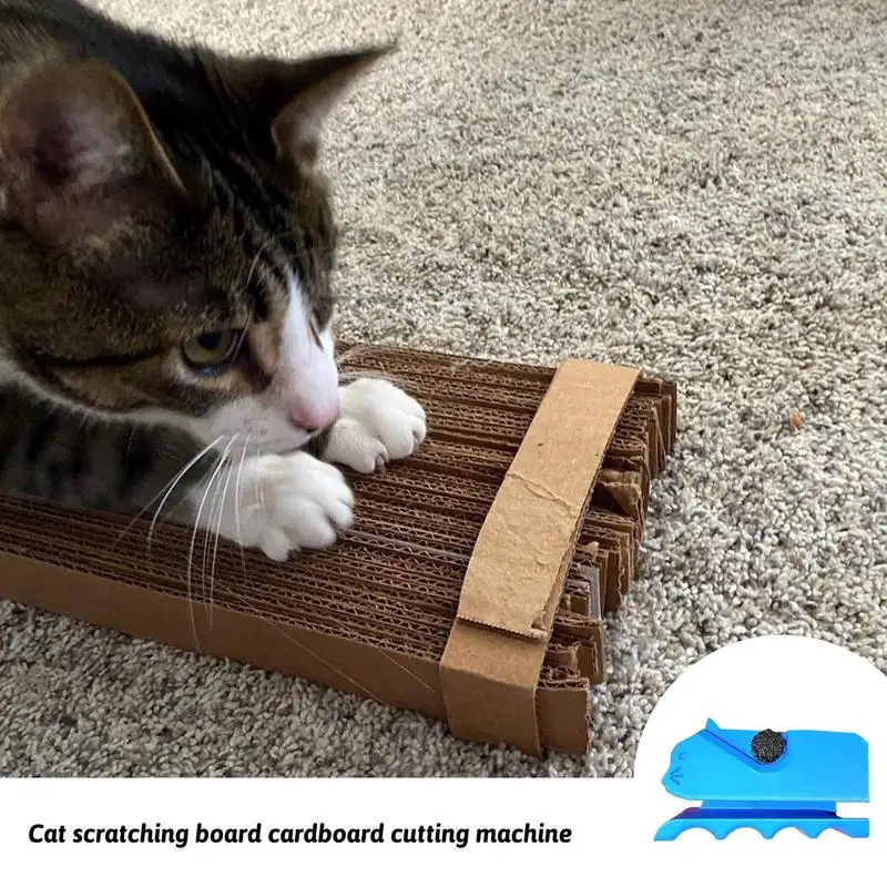 Cat Scratchers Cardboard Cutter Cat Shaped Holiday Cardboard Cutting Machine Cardboard Cutting Machine For Homemade Cat