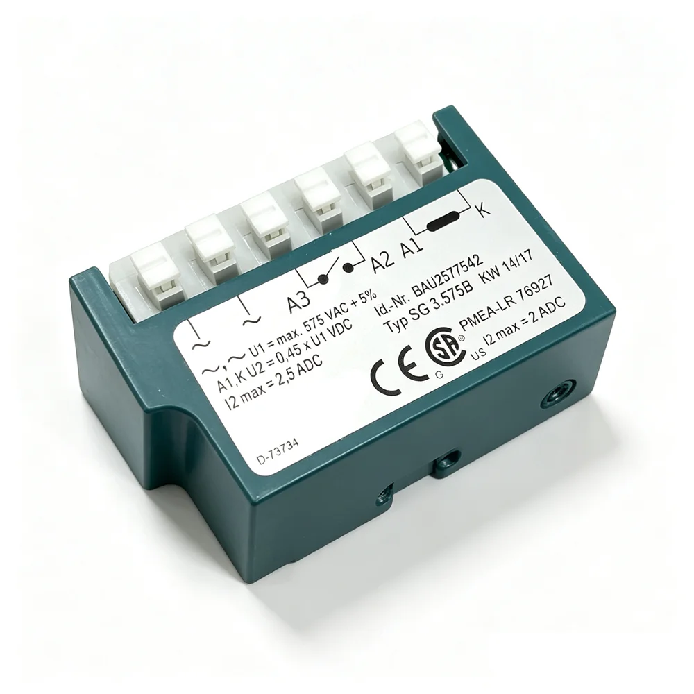 BAUER SG3.575B Rectifier BAU2577542 575V AC to DC 2A Half Wave Rectifier Module for Industrial Motor Brake Control