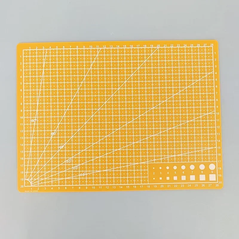 PVC30*22cm A4 Grid Lines Self Healing Cutting Mat Craft Card Fabric Leather Paper Board DIY Tools Woodworking Mats Handmade Mats