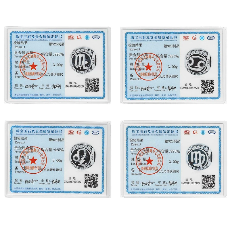 الأصلي دلايات 925 فضة 12 كوكبة دلايات مستديرة حبة صالح 3 مللي متر 925 الأصلي أساور غرامة لتقوم بها بنفسك مجوهرات عيد ميلاد