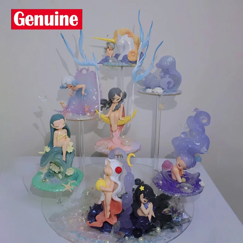 

Подлинная серия Sleep Fantasy в стиле фэнтези, слепая коробка Tide Play, гаражный комплект из ПВХ, украшение для куклы, сюрприз на день рождения, каваи, игрушки, подарки