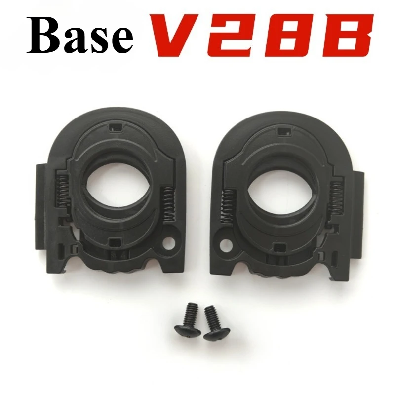 

2 шт., базовый механизм козырька для шлема для MT V28B Casco Moto, замок для защиты мотоциклетного шлема, аксессуары