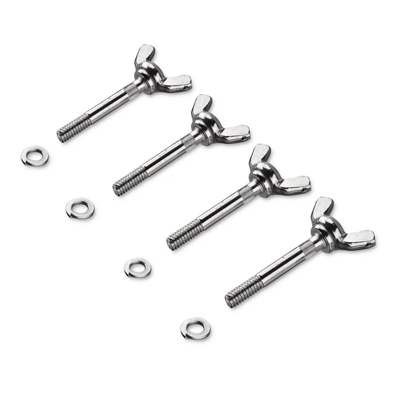 

Stilts Wing Bolt Kit Replacement Accessories for Drywall Painting Decor 4 Packs