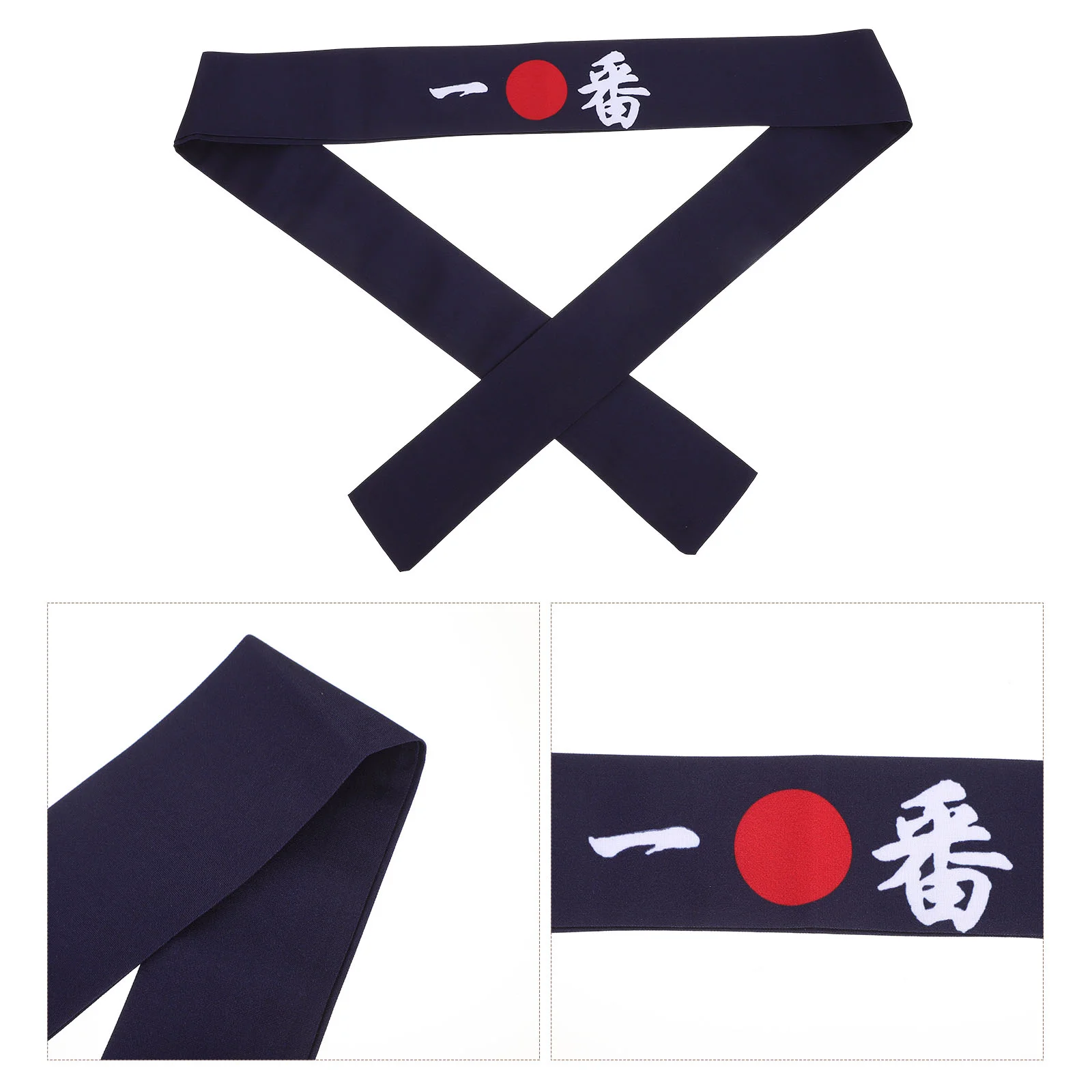 Japonês Sushi Chef Bandana, Athletic Headband, Acessório De Cabelo Reutilizável Para Criança, Sushi Japonês