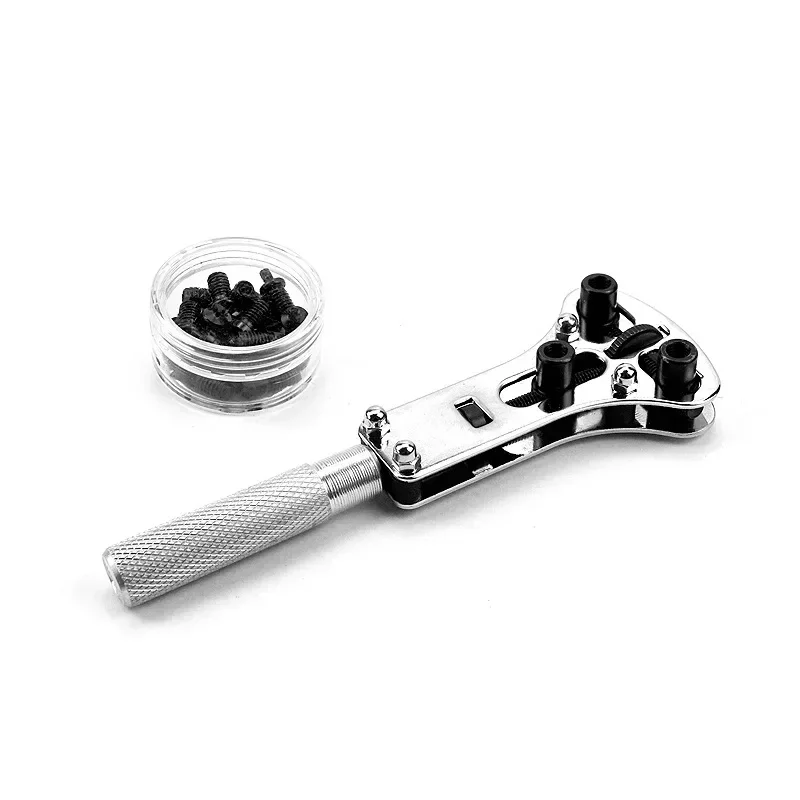 Watch Repair Tool Waterproof Screw Adjustable 3 Claws Back Case Opener Wrench Remover Watch Battery Press Closer Remover Wrench