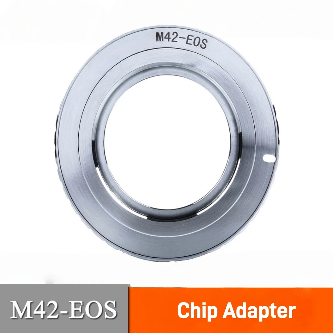 

Латунное переходное кольцо для объектива M42-EOS 9-го поколения, совместимое с объективами M42 для камер Canon DSLR, прочное и надежное.