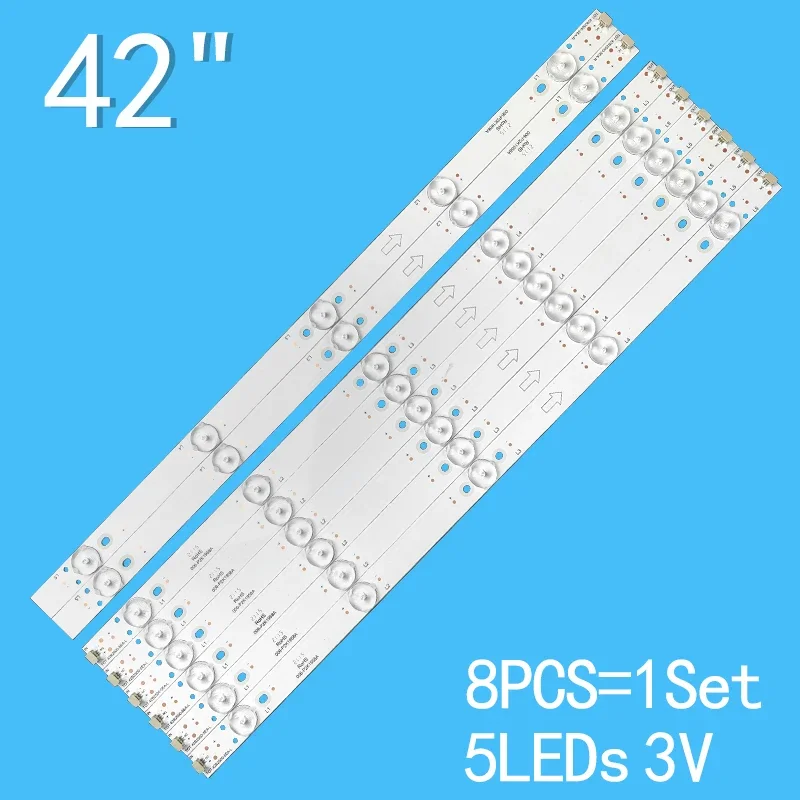 Светодиодная лента для 42L20 42H130 LED42C750 LE42M12 L42F3309B 4C-LB420T-HQ2A 4C-LB420T-HQ2B/YH1B/YH1A 42B2500-5EA-L/R