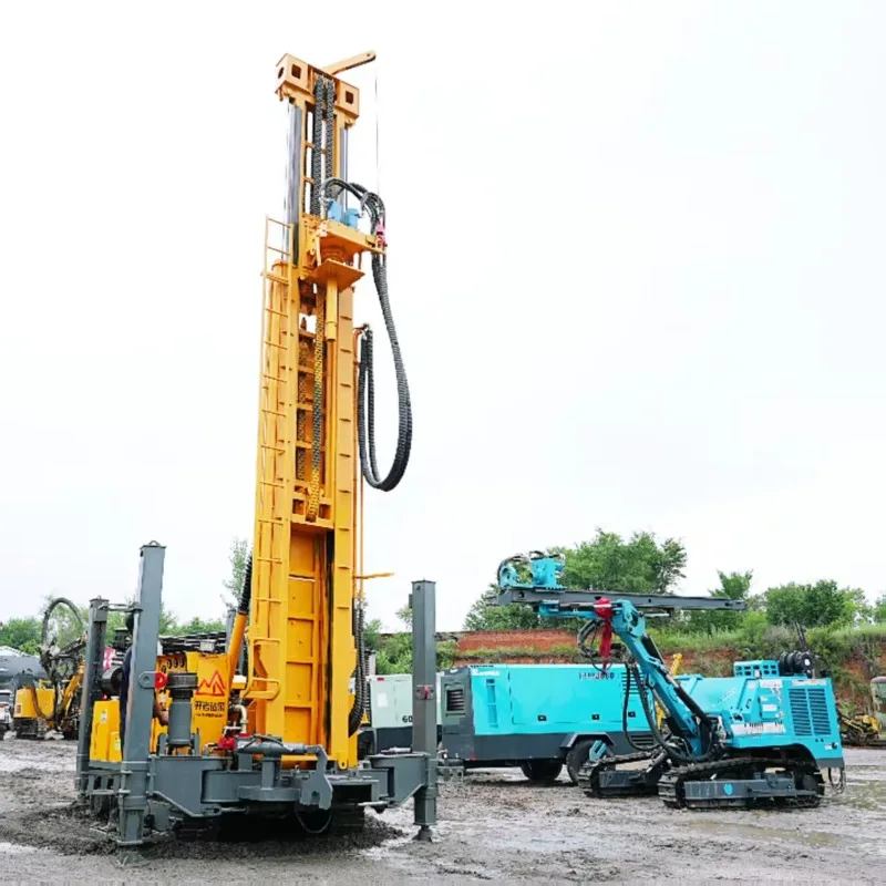 Kaiyan 450S Crawler Type 450m Deep Pneumatic Water Well Drilling Rig for Sale Easy Operation