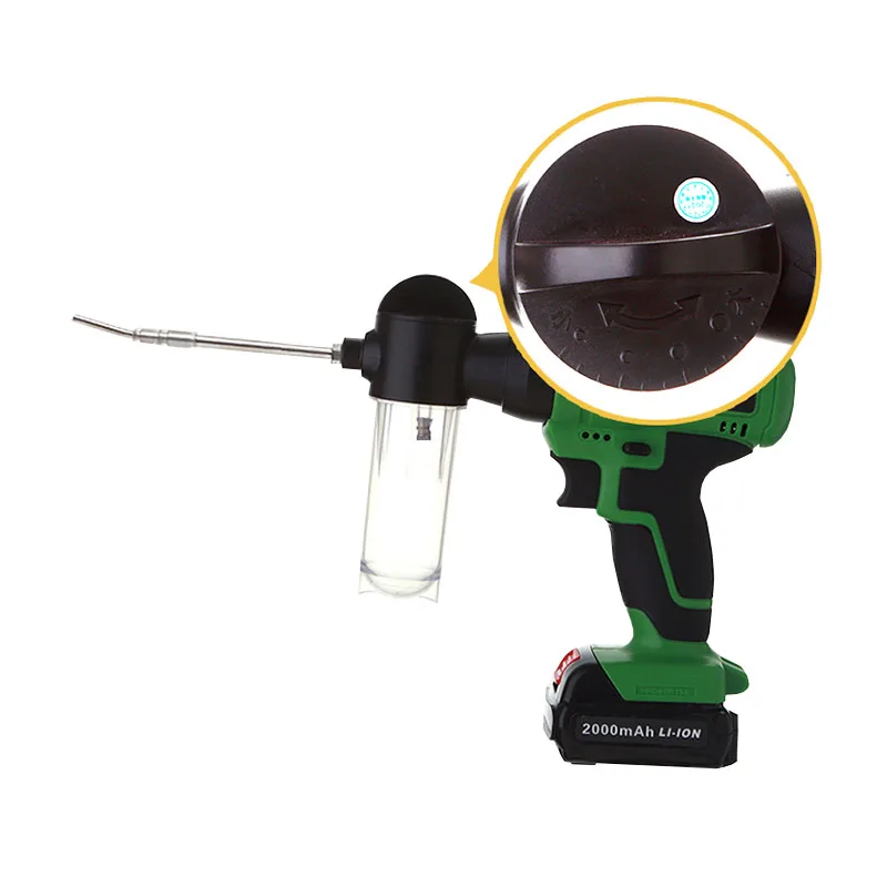 Imagem -02 - Polinizador Elétrico para Polinização Pêssego Pêra Kiwi Árvore Frutíferas Cereja Grande Pitaya Ponto de Pólen Spray de Flores Artefato 100240v