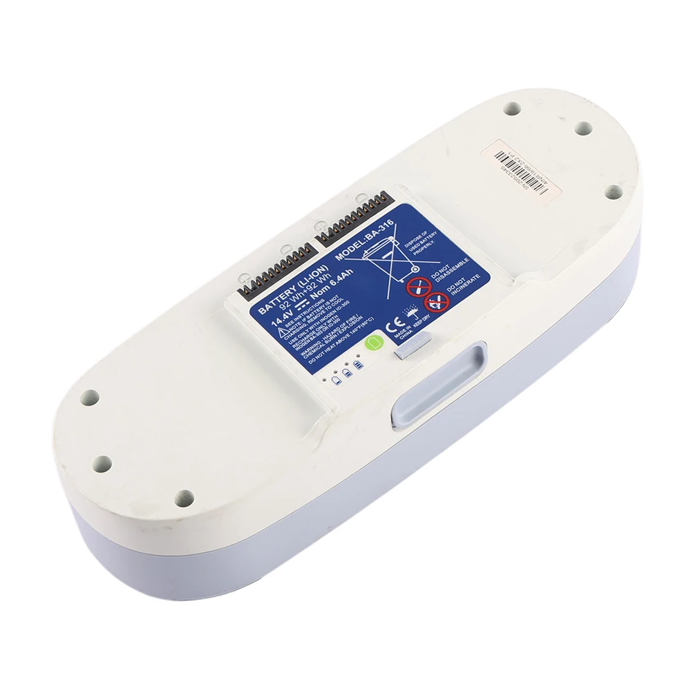 

Запасной удлиненный двойной аккумулятор BA-316 для портативного кислородного концентратора Inogen One G3, 16 элементов, 14,4 В, 92 Вт·ч