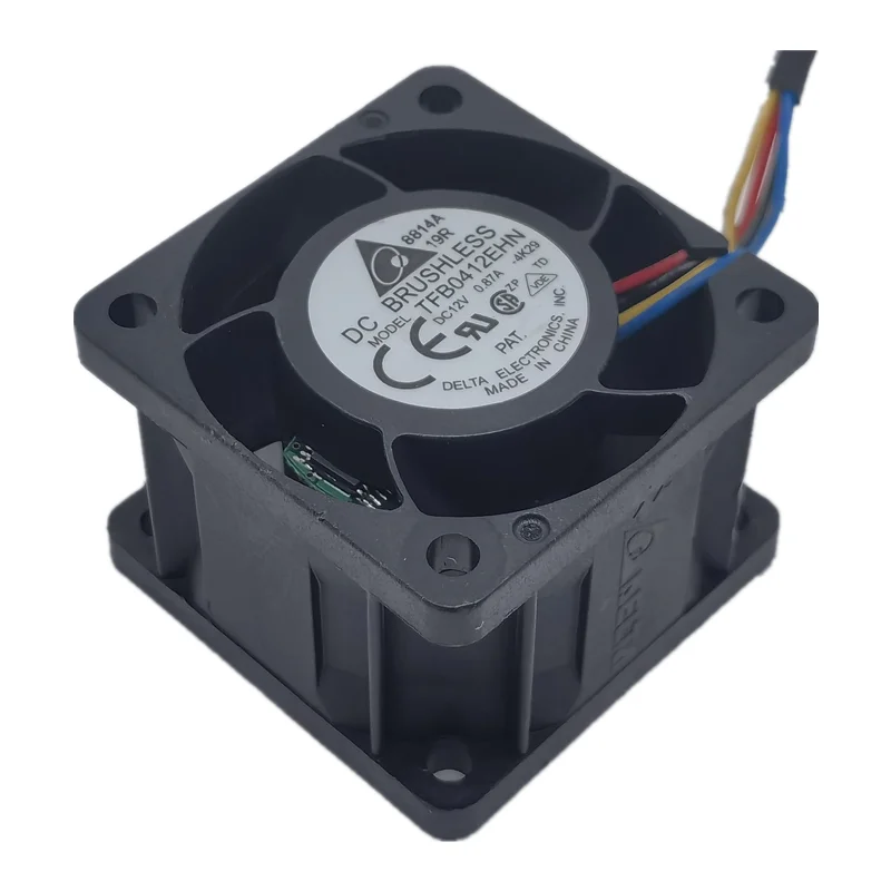 New delta TFB0412EHN 4028 12V 0.87a 4cm four wire PWM server cooling fan