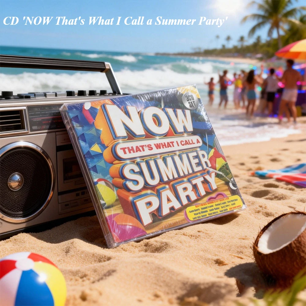 

CD Now That S What I Call A Summer Party 3CDThe Overall Style Is Unified Summer Tone of "brisk, High Energy and Easy To Follow"