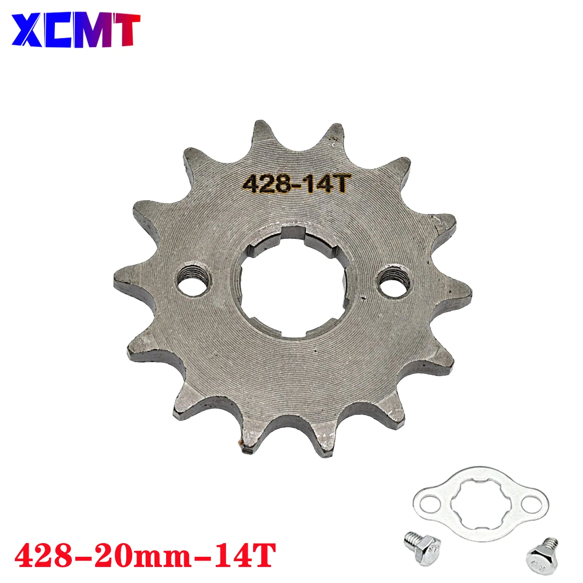 428# 20mm 10 11 12 13 14 15 16 17 18 19 T Teeth Front Engine Chain Sprocket For Dirt Pit Bike Monkey ATV Quad Go Kart