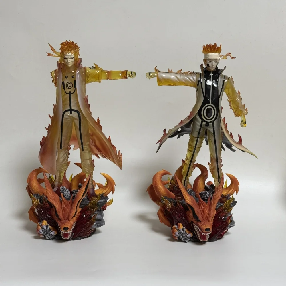 

Anime Naruto Uzumaki Naruto Namikaze Minato GK Huge Waves PVC Action Figure Collectible Model Doll Toy 32CM