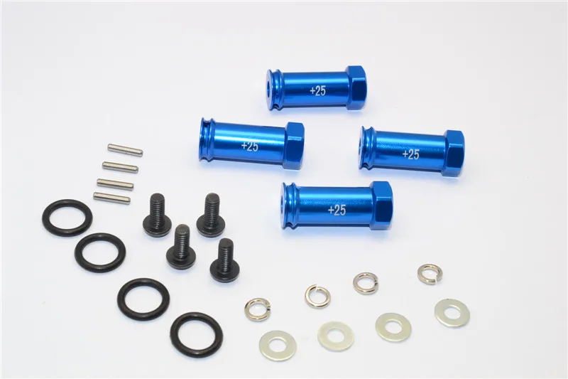 Gpm Aluminium Sechs kant adapter (25mm) für Traxxas Slash 4x4