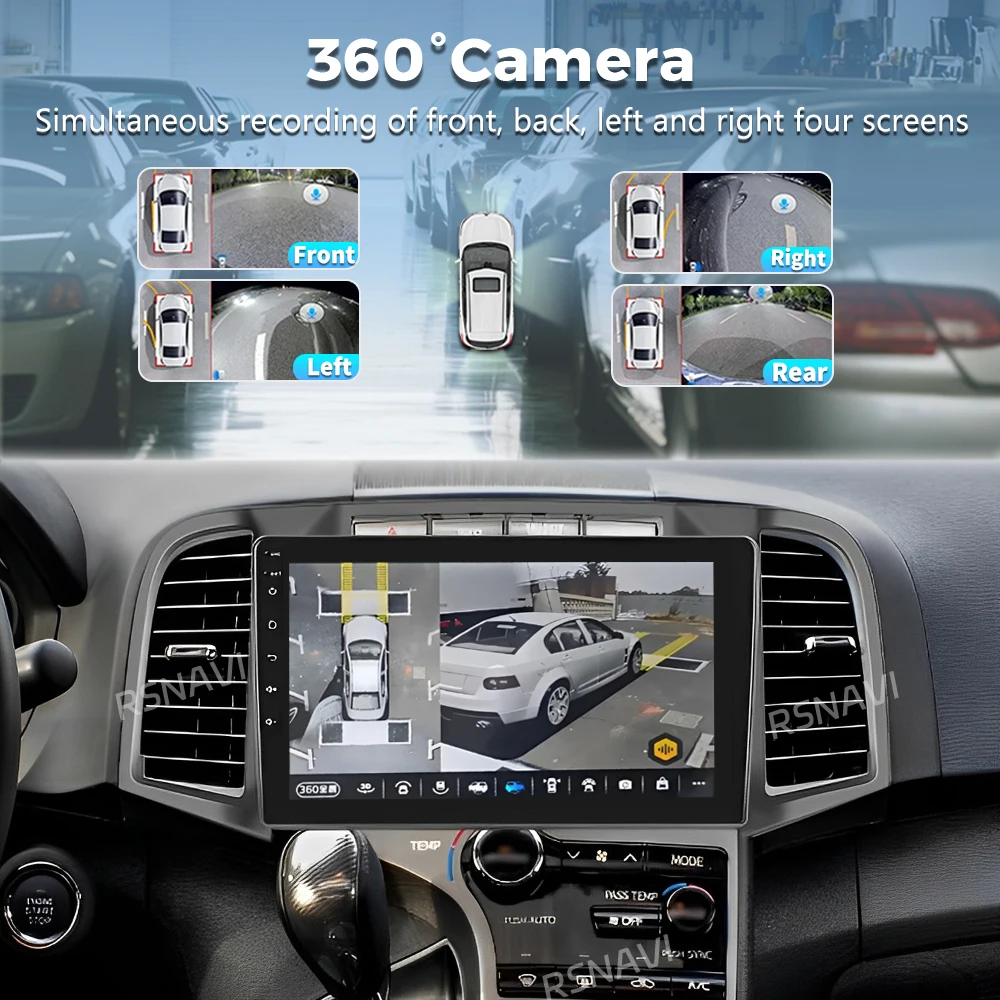 Picture 4: Android 16 Carplay Car RadioFor Toyota Venza 2008 - 2016 Navigation Multimedia Player Stereo WiFi+4G video BT Head Unit 2 DIN