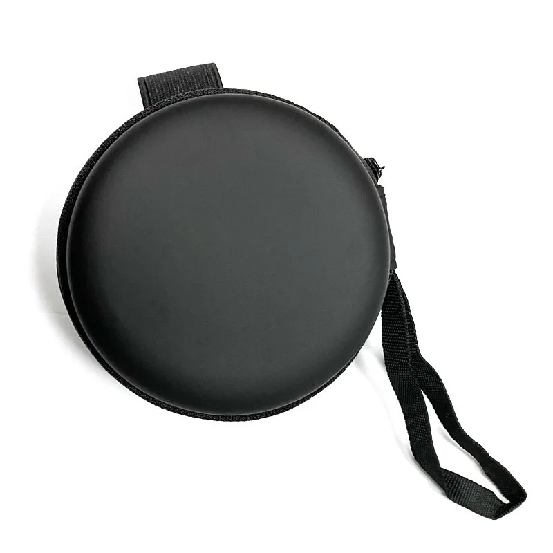 Round Sunglasses Case Eyewear Accessories Portable Storage Zipper Glasses Bag Men Women Black Eye Glass Protect Cover Organizer