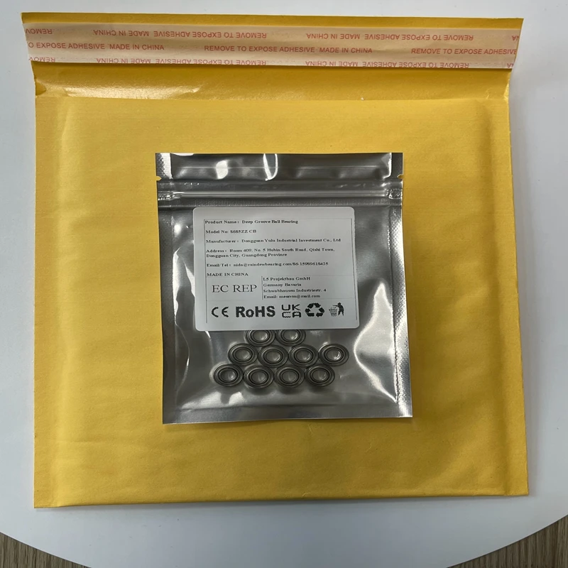 

2PCS S685ZZ CB 5x11x5 mm Ceramic Bearing ABEC-7 Stainless Steel Hybrid Ceramic Ball Bearing