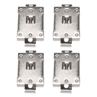 4X DIN Rail Mount Bracket Equipment Rack G3NE G3NA Electrical For SSR R99-12 Fins