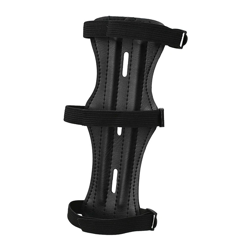 Sports Fore Guard Constructed from Polyurethane Leather for Bow String For Protection with Easy Adjustable Closure