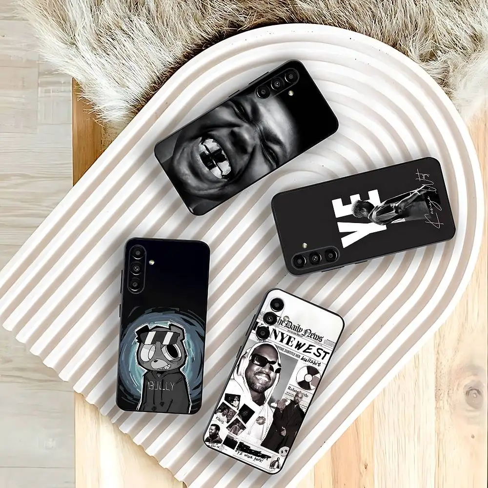 

Kanye W-West B-Bully Phone Case For Samsung Galaxy A73,31,32,72,41,53,52,71,22,5G,Note,J7,8,9 Soft Black Cover