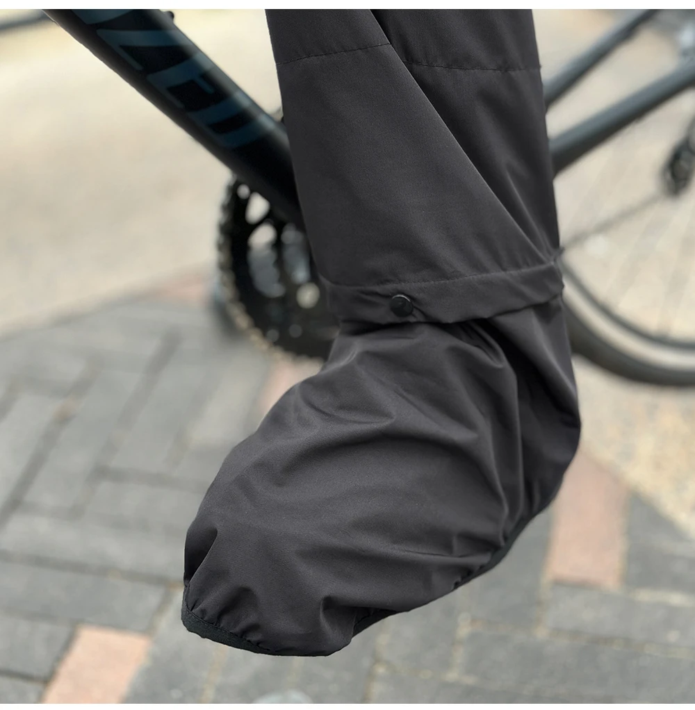 WOSAWE Radfahren Regenhose Outdoor Regenschutz Hosen Motorrad Klettern Camping Radfahren Sport Berg Regen Hosen Überschuhe – Detail 10