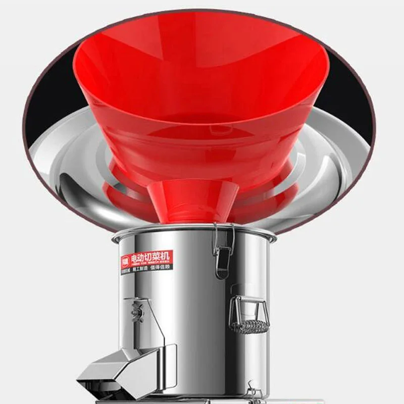 New Stainless Steel Electric Meat Grinder Multifunctional Vegetable Cutting Machine Green Vegetable Dumpling Filling Machine